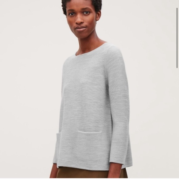 COS | Sweaters | Cos Grey Merino Wool A 